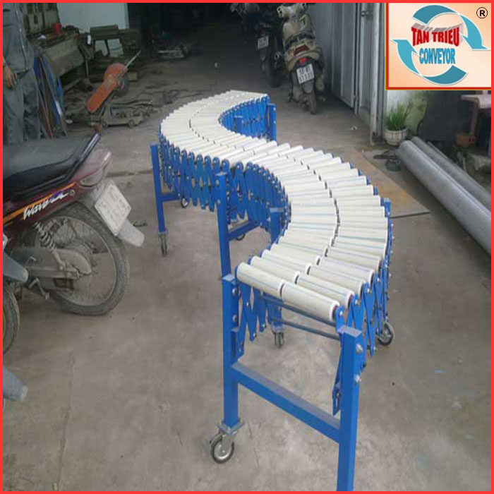 Băng tải con lăn xếp 04